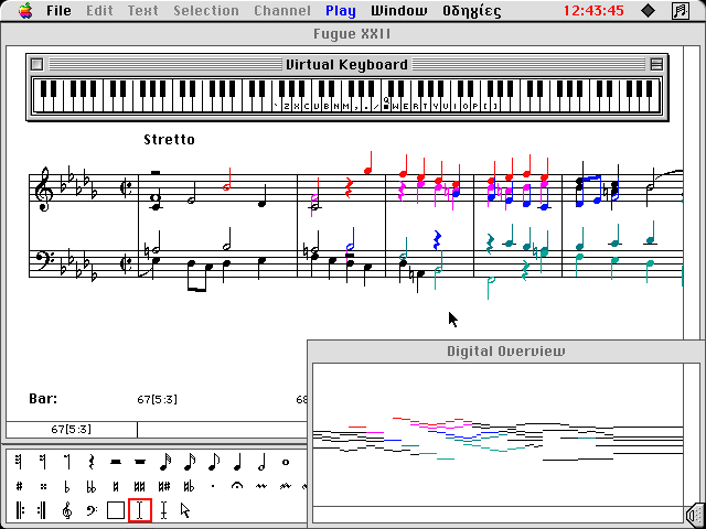 Fugue XXII Well Tempered Clavier I