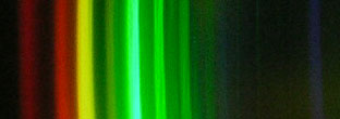 high pressure Mercury fluorescent lamp spectrum slit small 1