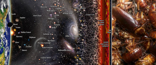 Observable and non-observable Universe